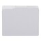 Universal 0.75 in. Expansion 1/3-Cut Tabs Assorted Letter Size Top Tab File Folders - Gray (100/Box)